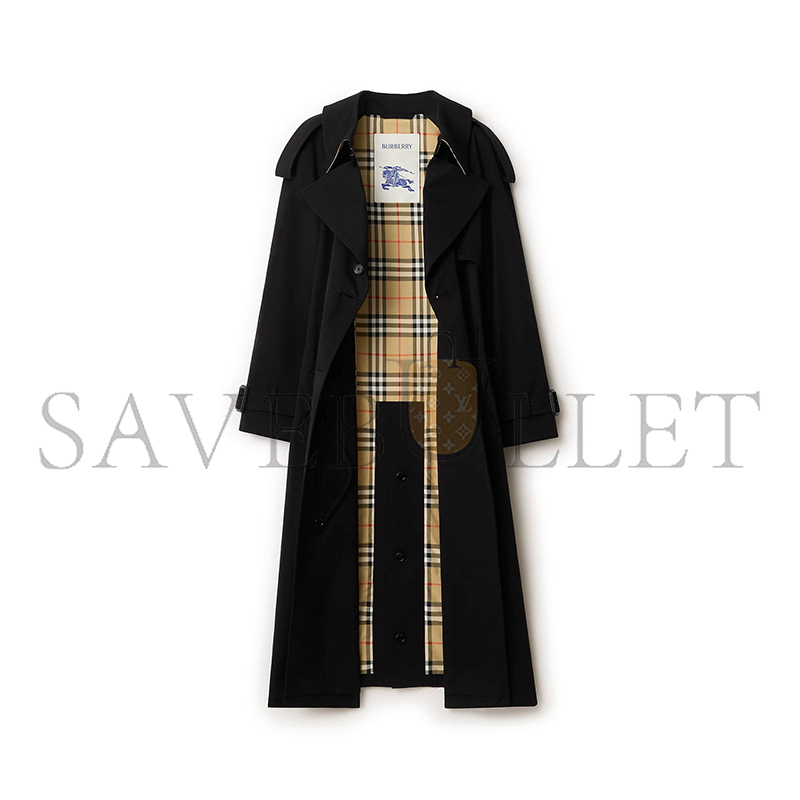 BURBERRY LONG GABARDINE FITZROVIA TRENCH COAT 81207021